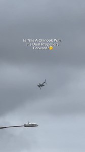 This Chinook Has It’s Propellers Facing Forward but Why And How? #chinook #helicopter | CA Aviation