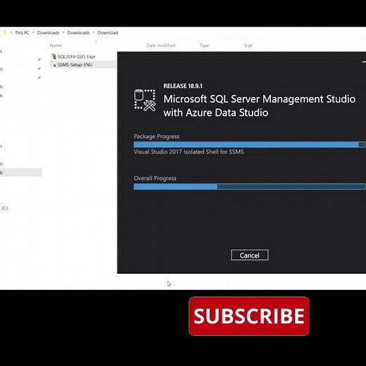 How to Download and Install SQL Server Management Studio 2019 #shorts