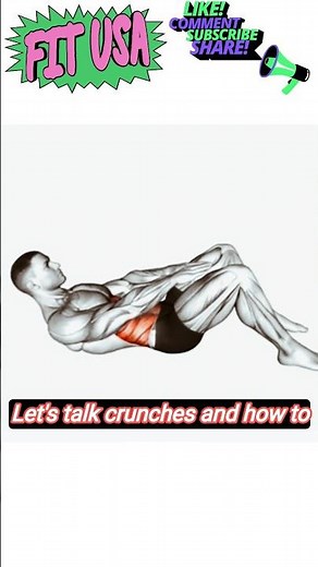 Do 30 Crunches Daily & Watch Your Abs Transform! 🔥