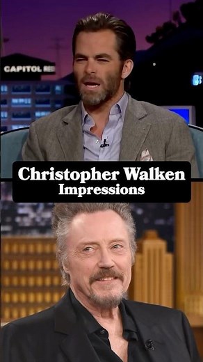 Celebrities Impersonating Christopher Walken
