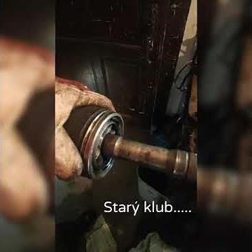 Renault Scénic - demontáž poloosy a výměna homokinetického kloubu.