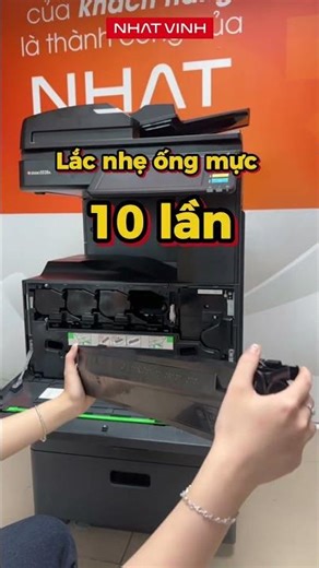 HƯỚNG DẪN THAY MỰC CHO MÁY TOSHIBA e-STUDIO 5528A/6528A #viral #printer
