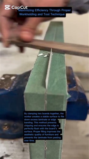 How to Achieve Seamless Laminate Edges with Simple Hand Tools