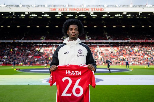 Who is Ayden Heaven? A look at the 6'2 wonderkid swapping Arsenal for Man Utd just like Chido Obi