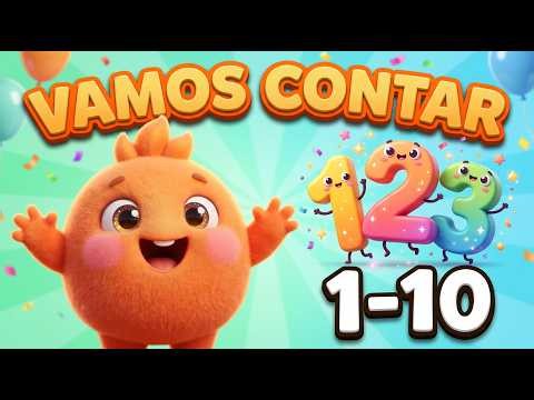 Vamos Contar de 1 a 10 | Música Infantil para Aprender os Números | Mundo Pomi