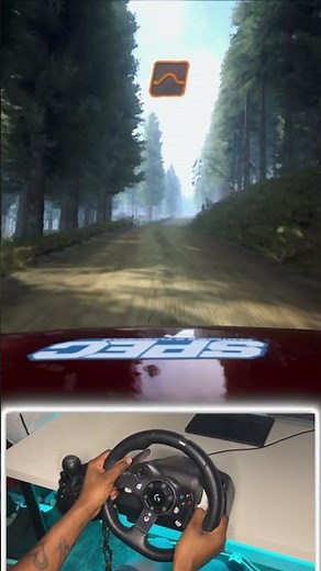 POV Rally Racing Uphill Sprint | Dirt Rally 2.0 | Logitech G920 Gameplay #shorts #gaming #racing