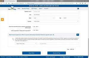 The filing process for Iowa businesses is better than ever thanks to the #FastTrackFiling system. 70,000 Iowa businesses can use the system to file their biennial reports this year. Check out this short video to learn how: | Iowa Secretary of State Paul Pate | Facebook