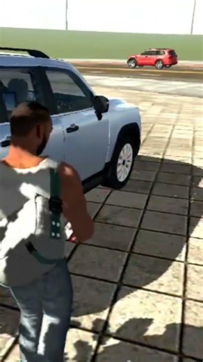 Cheat code of land cruiser in Indian bike driving 3d game #phonk #gaming #shorts