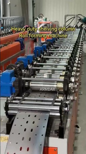 High-Precision Racking Uprights – Roll Formed by ARMDAX Machinery