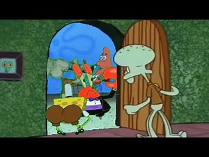 Spongebob characters annoy Squidward