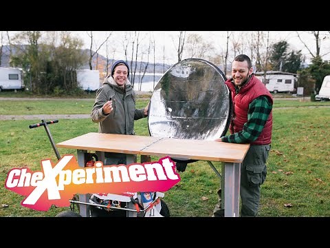 Holz anzünden ohne Flamme?! | CheXperiment mit Tobi | Die Entdeckershow