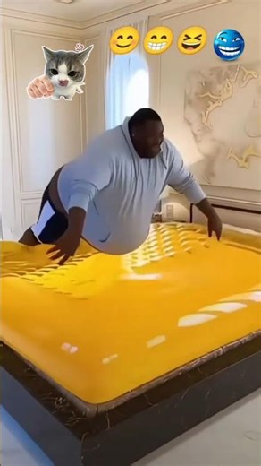 The Weirdest Bed Just Broke Physics 🔥 #shorts #prank