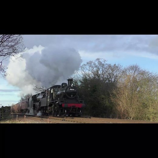 BR Standard Class 2MT - 78018 - LMS Stanier Class 5 - 45305 - Great Central Railway #steam #train