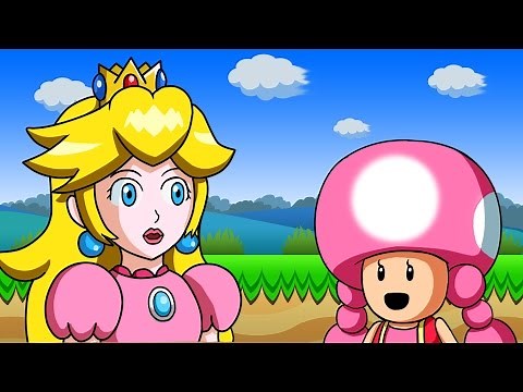 Toadette is a cheater (Super Mario Run)