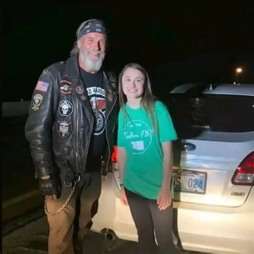I stopped to help girl with a flat tire at night but caught something in car's trunk which shocked me. I saw the white sedan on the side of Highway 42 at 11 PM, hazards blinking weakly in the darkness. At first, I was going to keep riding—it was late, I was tired, and I still had forty miles to get home. But then I saw her in my headlight as I passed. A teenage girl, maybe fifteen or sixteen, crouched by the rear tire with a tire iron in her hands. She was crying. And she kept looking over her s