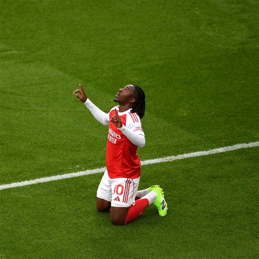 1.3M views · 70K reactions | Ebere Eze's first Premier League goal for The Arsenal: The Director's Cut ✂️ | Arsenal | Facebook