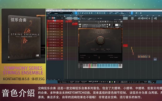 NI Symphony String Ensemble 弦乐合奏 音源演示