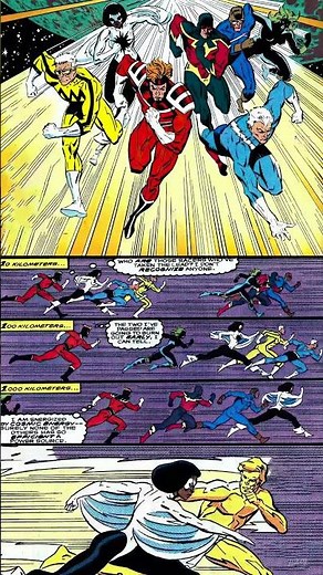 The day Flash Arrived in the Marvel Universe