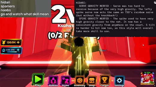 Best hidari player #volleyball #pro #roblox #fru #counterstrike