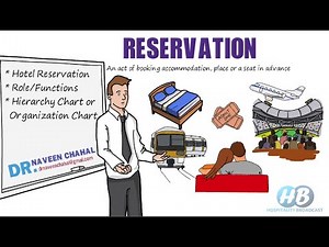 Hotel Reservation: Its role/functions and hierarchy/organization chart