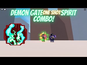 * REWORK *Demon Gate Spirit Showcase And Combo | Shindo Life