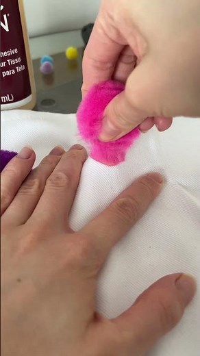 Which Fabric Glue is Best for Pom Pom Balls? Pt. 2 #crafting #fabricglue