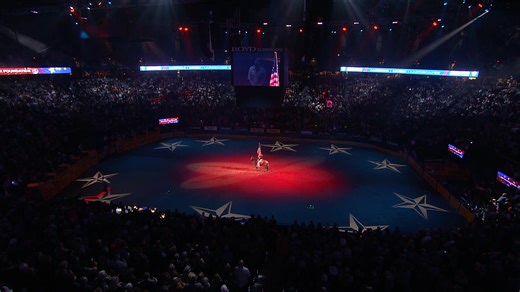 The 2023 #WranglerNFR Round 10 National Anthem presented by Rocky Mountain Elk Foundation was sung by country music singer-songwriter, Kameron Marlowe. | Official NFR Experience