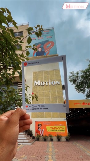 ✨Where dreams take direction — Welcome to Motion Kota! . . . . . . . . . . . #institute #motionkota #kota #kotacoaching #classroom #teaching #study #classes #NEET #jeepreparation #kotafactory #bestcoaching #PadhaiZarooriHai #StudyZone | Motion Education