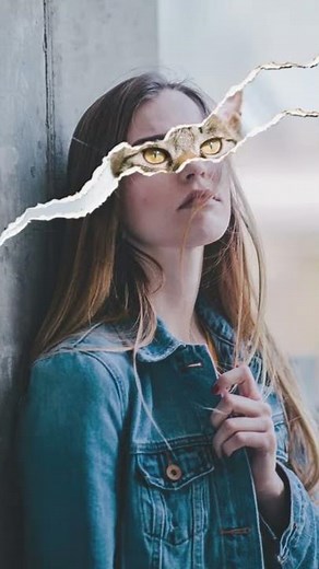 How to create a ripped paper edit | PicsArt Tutorial