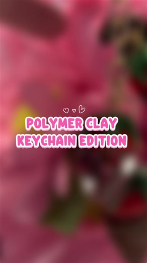 Okay adding keychains into the mix, because how can I not create more cuteness like this 🥹 #polymerclay #keychain #handmadekeychain #fyp #chocolatecoveredstrawberries