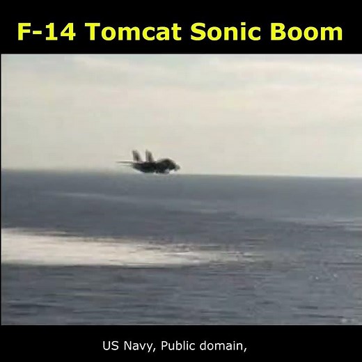 F-14 Tomcat Sonic Boom