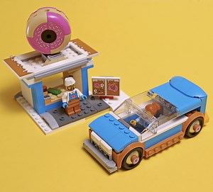 LEGO MOC-239887 60452 Do Not Stop @ the Donut Shop :D (City 2025)