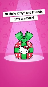 It's back! The Hello Kitty and Friends Furniture Pack is here for a limited time in the Toca Boca in-app shop! These 10 adorable gifts are coming back too 🍎 Download now: https://bit.ly/41F5FjD | Hello Kitty