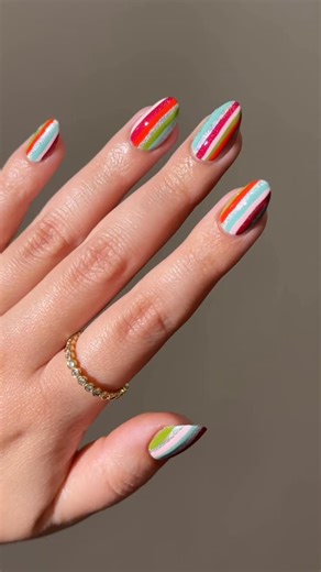 Lights Lacquer | How to create colorful tinsel nails for nye! 🪩✨ Products used: Leave Space for Cake, Everlasting Gobstopper, Candy Girl, That’s the... | Instagram