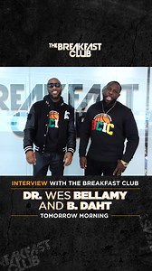 🗣️🎙️ Brian McLaughlin aka B Daht and Dr. Wes Bellamy, Charlottesville City Council will be in the building discussing the ‘ Black College Invitational Championship’ aka HBCU March Madness 🎯Listen live tomorrow locally or on the free #iheartradio app! breakfastclubonline.com/listen | Breakfast Club
