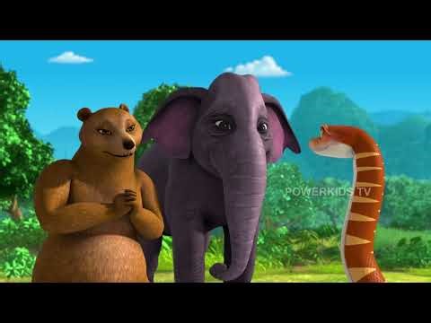 🦁🐒🌴🐍 Amazing Secrets of the Jungle 96 | Mowgli's Story | Jungle Book | New Episodes @PowerKidstv