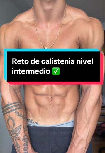 Reto de calistenia nivel intermedio: ¿Lo logras?
