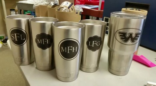 Laser Engraved Yeti Tumblers - Southeast Laser Etching