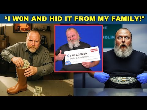 9 Lottery Winners who WON & Kept It SECRET From Their Family (Real Winners' Stories)