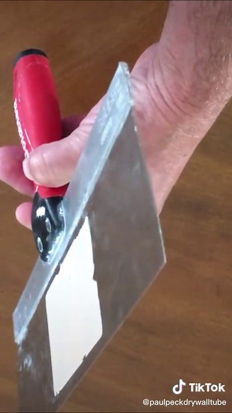 SECRET Drywall Taping Kinife Feature That You Probably Didn’t Know About! #secret #drywall #secrets #drywallfinisher #drywalltricks #drywalltrick #drywalltok #learnontiktok #learnwithtiktok #learnfromhome #howto #diydrywall #diy #homeimprovement