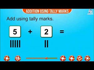ADDITION(ADDITION USING TALLY MARKS)