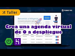 Taller Crea una agenda virtual con Spring Boot