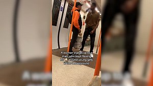 Hero train passenger warns man to stop touching his groin in front of teenage girls