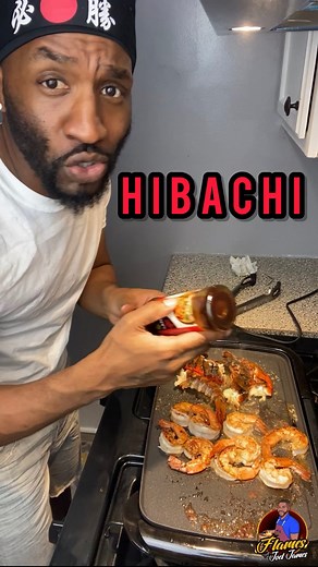 2.6K views · 1.2K reactions | How to do Homemade Hibachi- gourmet #hibachi #gourmet #joeljamescomedy #hibachigrill #flameswithjoeljames | Joél James | Facebook
