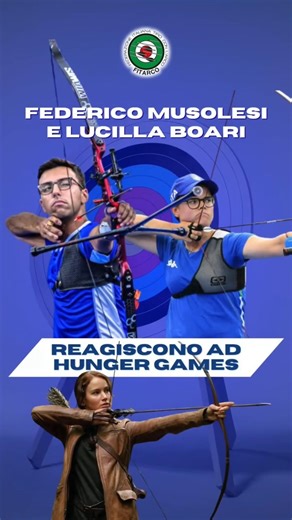 Federico Musolesi and Lucilla Boari react to The Hunger Games