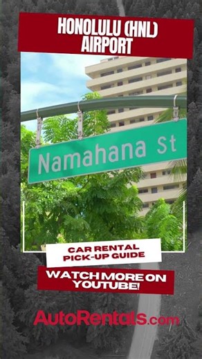 Picking Up a Rental Car at HNL Airport | AutoRentals.com #hnl #hawaiitravel #hnlairport