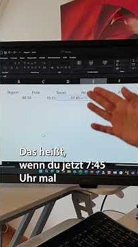 Excel - mit Uhrzeit rechnen