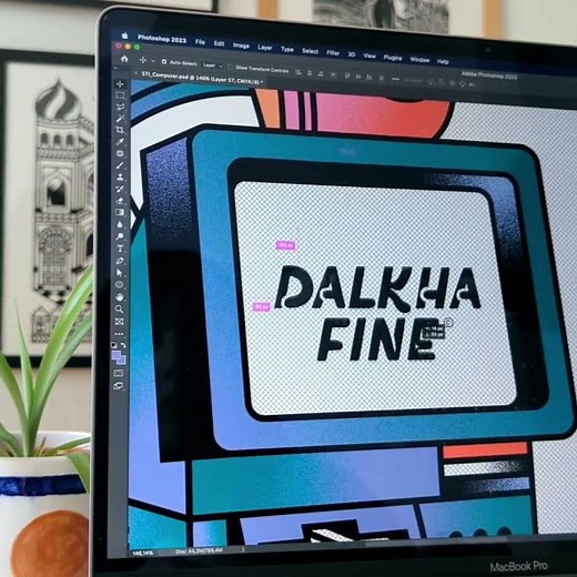 Dalkhafine created some custom stickers with our NEW Pixie Dust material! #stickers #art
