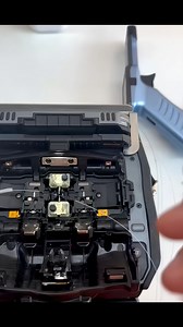 How do Optic Fiber Ready Splicing and Use Tools Fujikura #splicing #fiber #work | ROAD LIFE