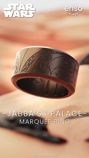 4.6K views | Jabba™ welcomes you to Tatooine with the NEW Jabba’s™ Palace Wide ring from Enso Rings. Will you stay on his good side, or come face to face with his rancor? Shop Now: https://ensorings.com/products/star-wars-silicone-rings-jabbas-palace | Enso Rings | Facebook